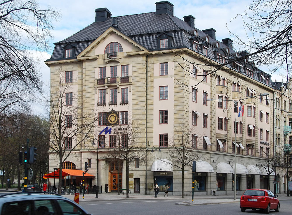 Ett hus på Engelbrektsplan