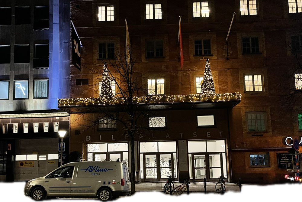 AV-line julbelysning
